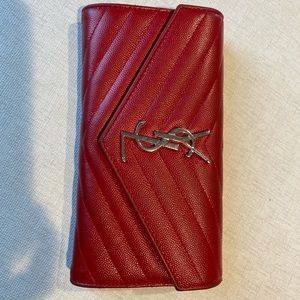 Ysl large wallet, Box and dust bag included